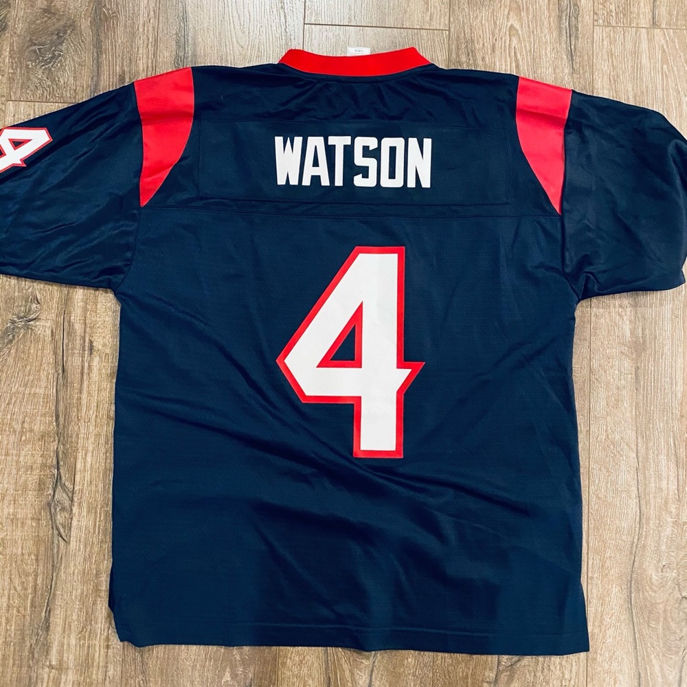 Houston Texans Jersey Deshaun Watson NFL Officially Licensed Shirt L NEW